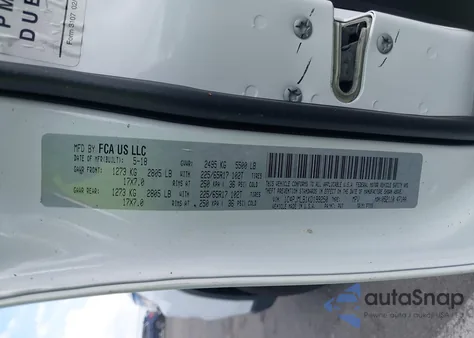 2019 Jeep Cherokee Latitude Plus 4X4 из США, поврежденный, VIN 1C4PJMLB1KD199250